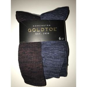 Gold Toe Men's Harrington Crew 6 Pairs